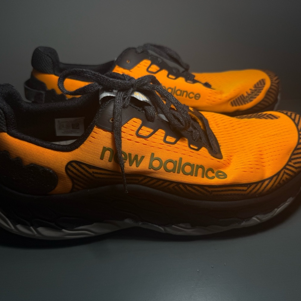 New Balance Fresh Foam X Trail More v3 Orange Blacktop Size 13